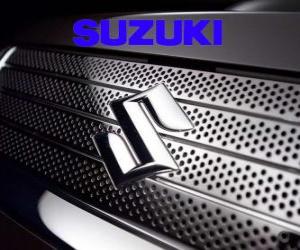 Puzzle Suzuki λογότυπο, αυτοκίνητο μάρκας από την Ιαπωνία